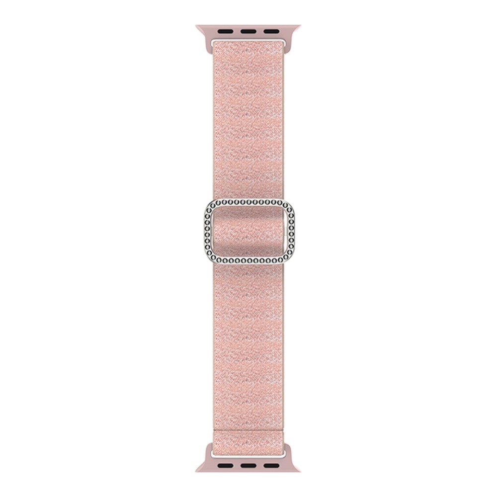 Decor nylonový řemínek na Apple Watch Ultra/Ultra 2 49mm/SE/SE 2022/2023 44mm/9/8/7 45mm/6/5/4 44mm/3/2/1 42 mm - růžový