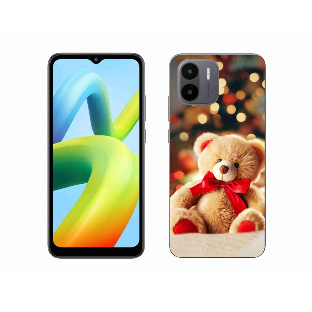 Gelový kryt mmCase na Xiaomi Redmi A1/Redmi A2 - plyšový medvídek