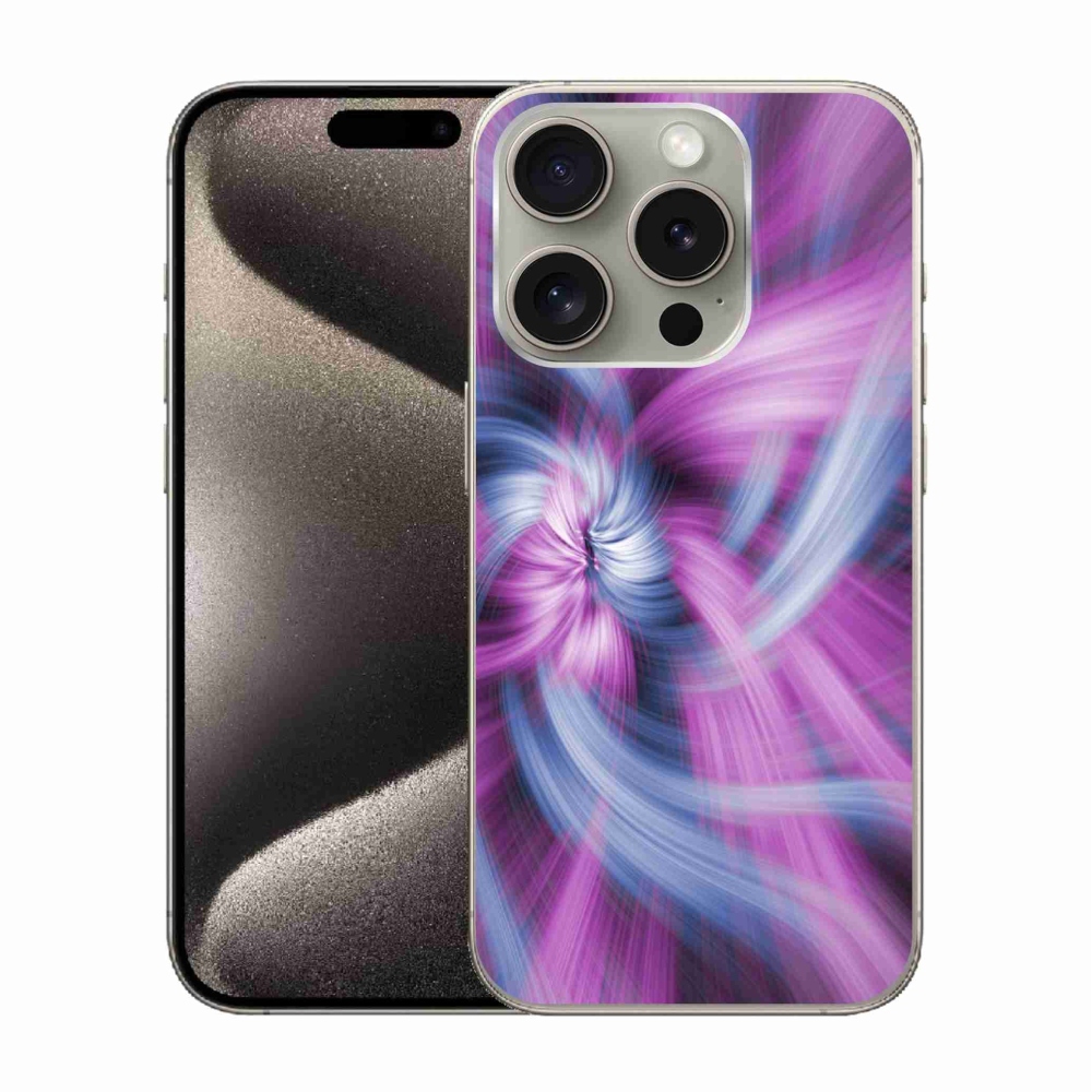 Gelový kryt mmCase na iPhone 15 Pro - abstrakt 12