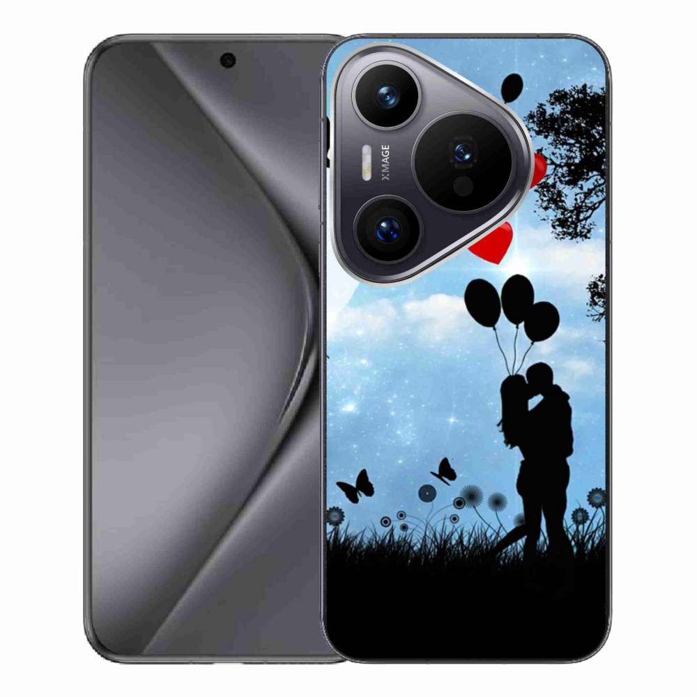 Gelový obal mmCase na Huawei Pura 70 Pro - zamilovaný pár