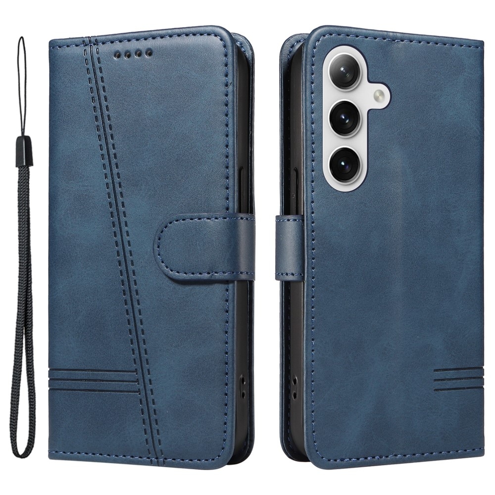 T-Shape knížkové pouzdro na Samsung Galaxy S24+/S25+ - modré