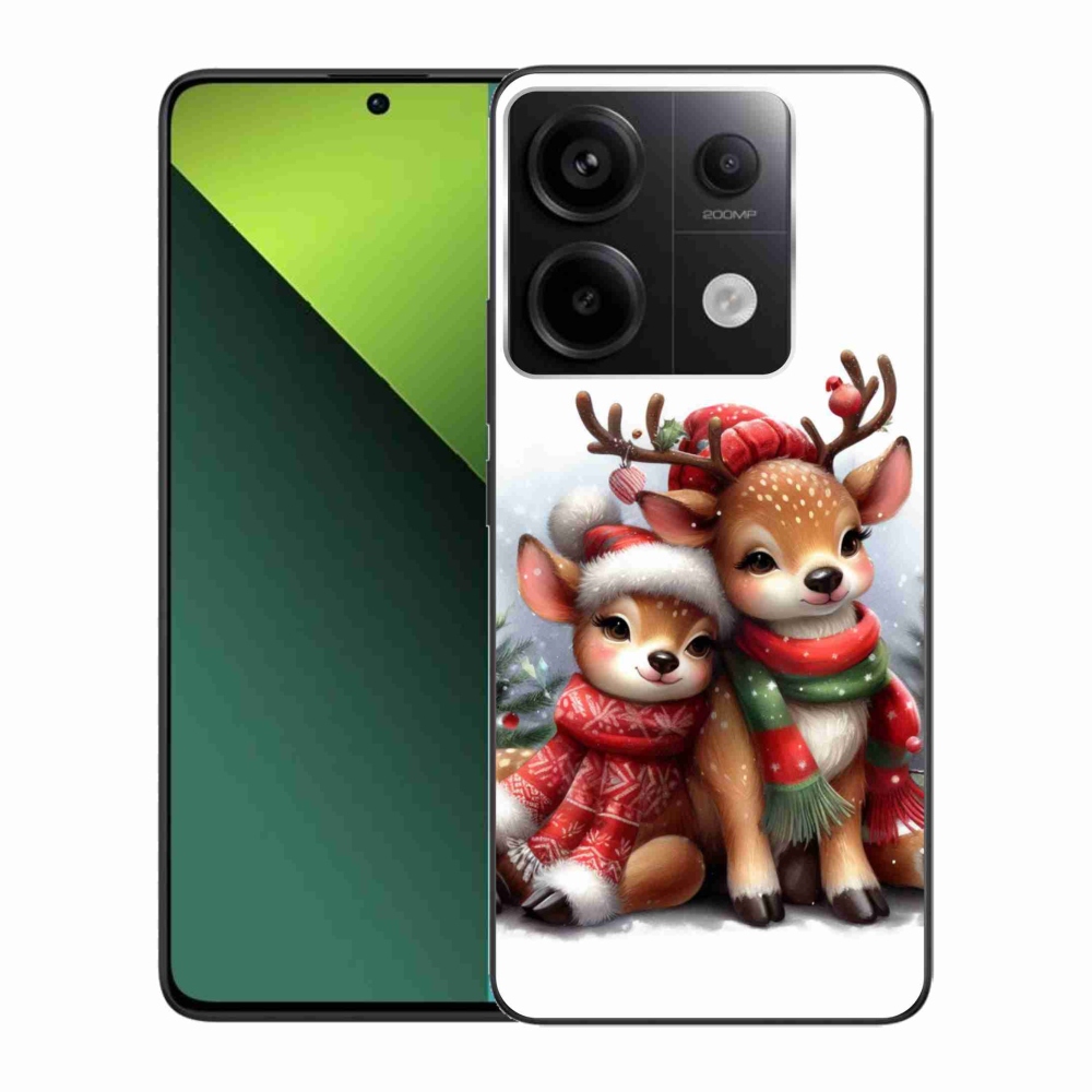 Gelový kryt mmCase na Xiaomi Redmi Note 13 Pro 5G/Poco X6 5G - vánoční sobi