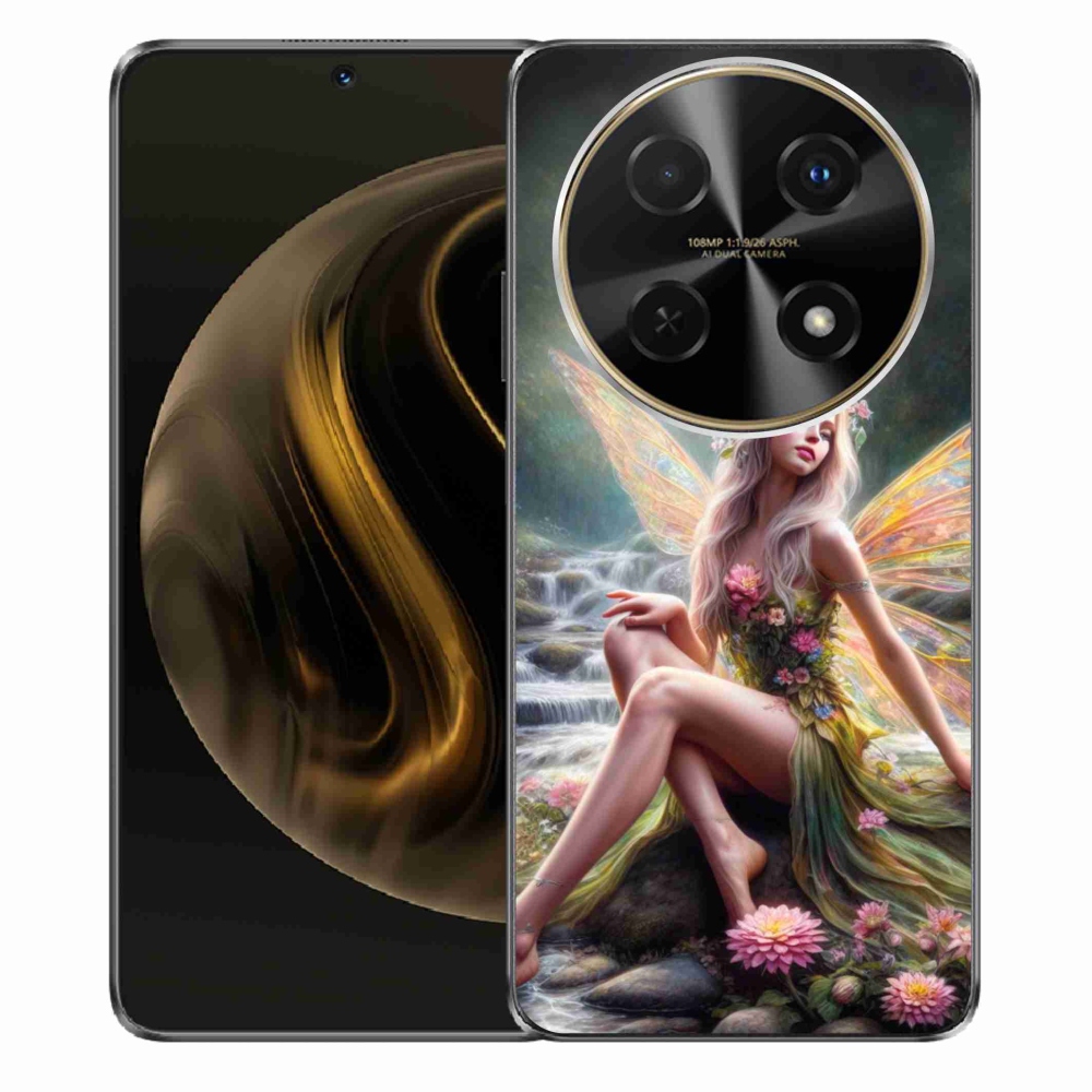Gelový kryt mmCase na Huawei Nova 12i - motýlí žena 1