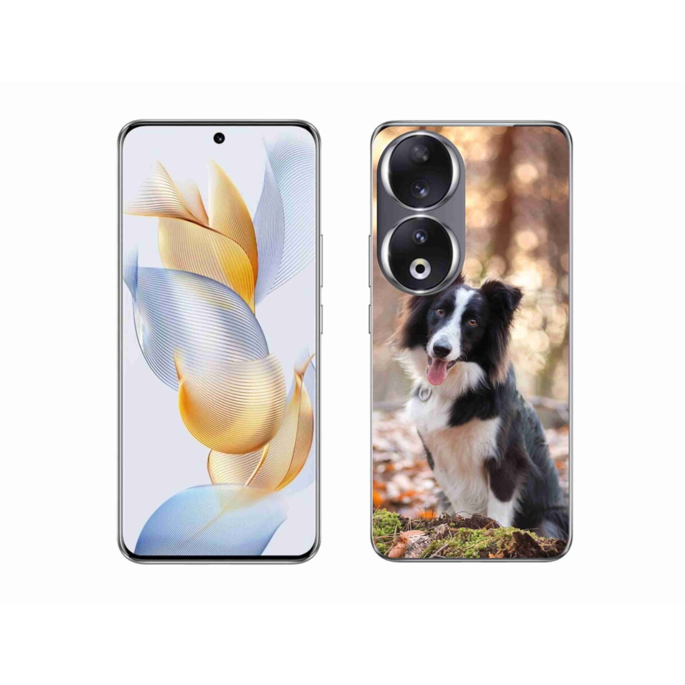 Gelový obal mmCase na Honor 90 - border kolie 1