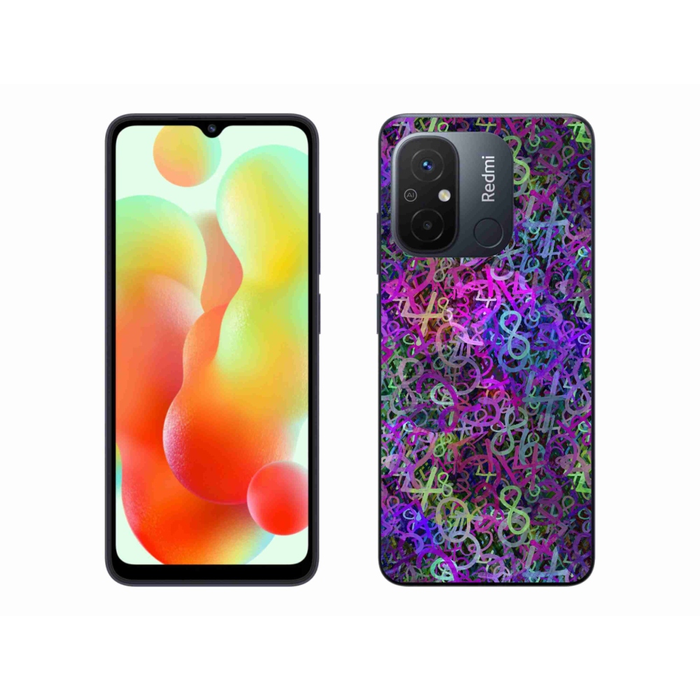 Gelový kryt mmCase na Xiaomi Redmi 12C - abstraktní motiv 25