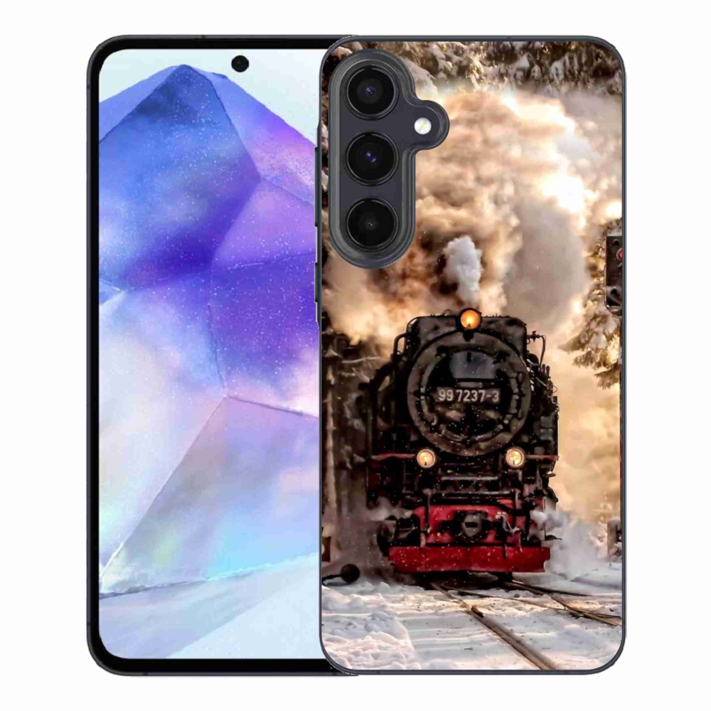 Gelový kryt mmCase na Samsung Galaxy A55 5G - vlak