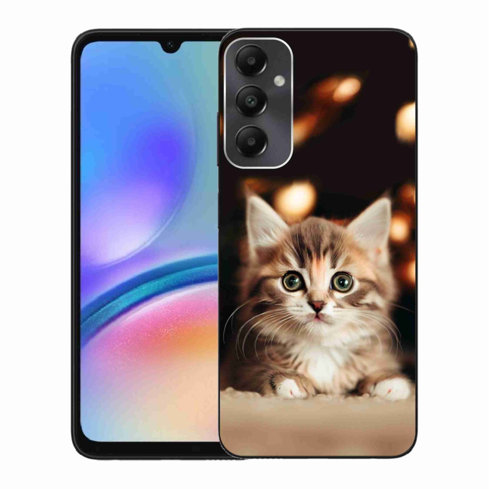 Gelový kryt mmCase na Samsung Galaxy A05s - roztomilé kotě 2