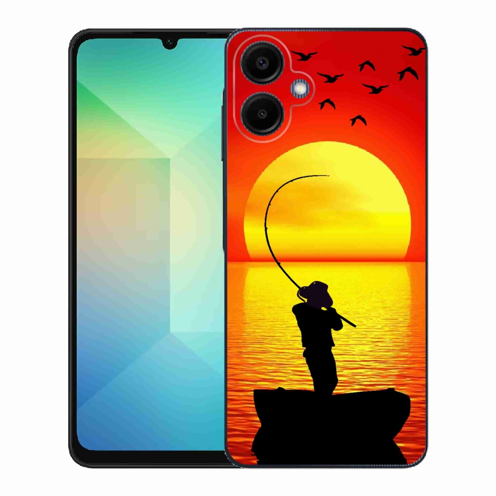 Gelový kryt mmCase na Samsung Galaxy A06 4G - rybaření