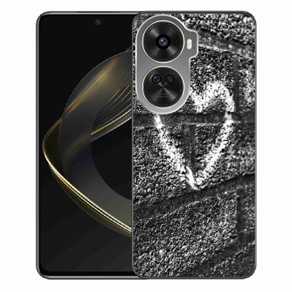 Gelový kryt mmCase na Huawei Nova 12 SE - srdce na zdi