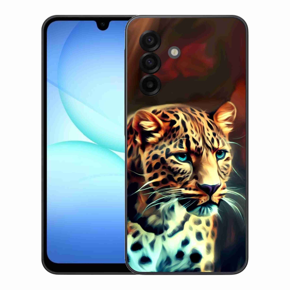Gelový kryt mmCase na Samsung Galaxy A17 4G/5G - leopard