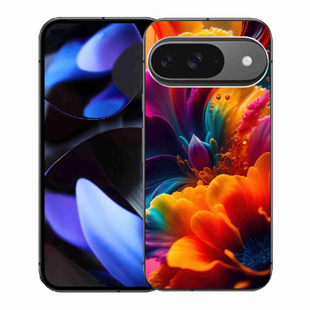 Gelový kryt mmCase na Google Pixel 9/9 Pro - abstraktní motiv 2