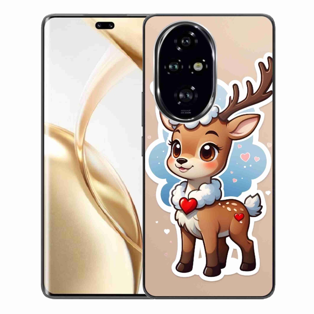 Gelový kryt mmCase na Honor 200 Pro 5G - kreslený sob
