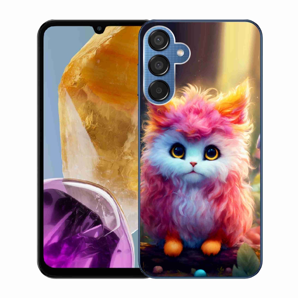Gelový kryt mmCase na Samsung Galaxy M15 5G - roztomilé kotě 5