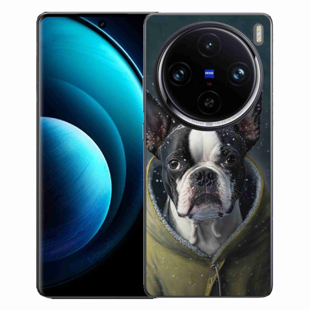 Gelový kryt mmCase na Vivo X100 Pro 5G - buldoček
