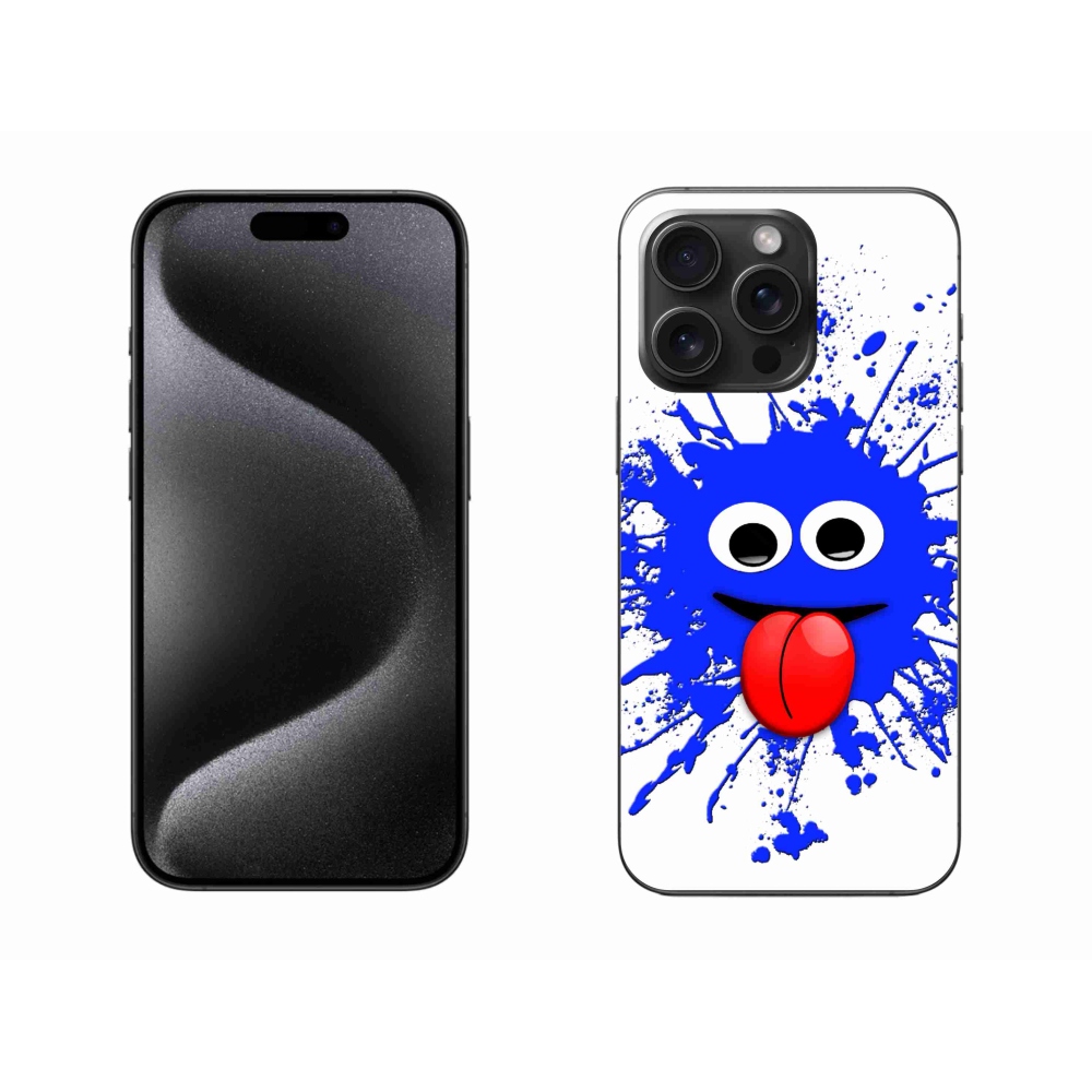 Gelový kryt mmCase na iPhone 15 Pro Max - strašidlo