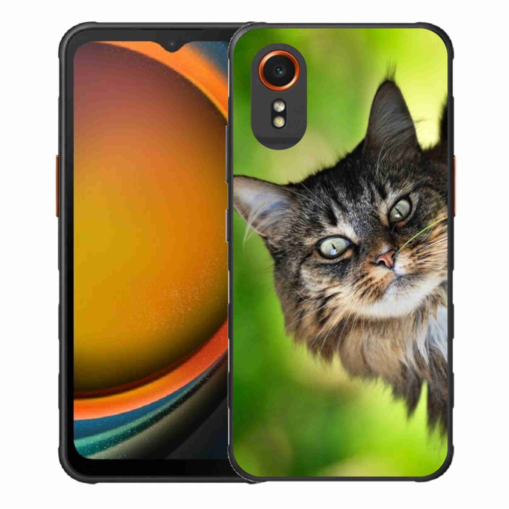 Gelový kryt mmCase na Samsung Galaxy Xcover 7 - kočka 3