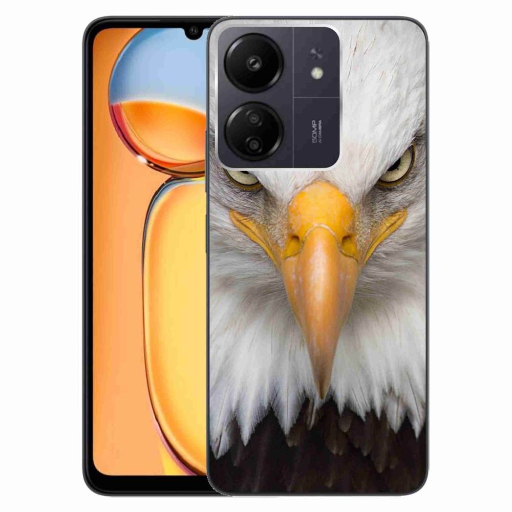 Gelový kryt mmCase na Xiaomi Poco C65/Redmi 13C - orel