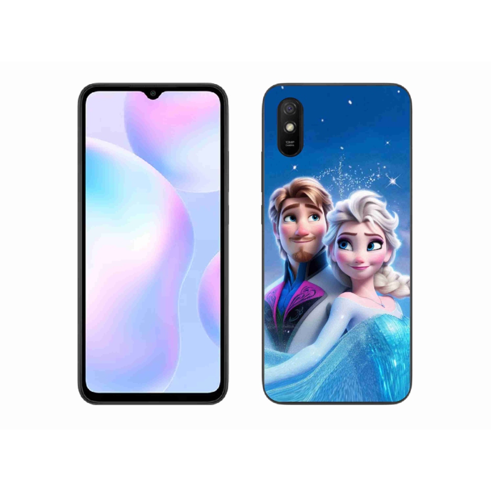 Gelový kryt mmCase na Xiaomi Redmi 9A - ledové království 1