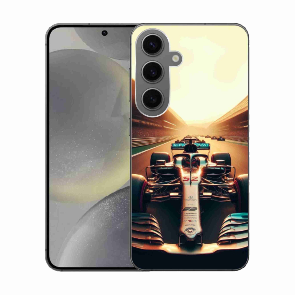 Gelový kryt mmCase na Samsung Galaxy S24 - formule 1