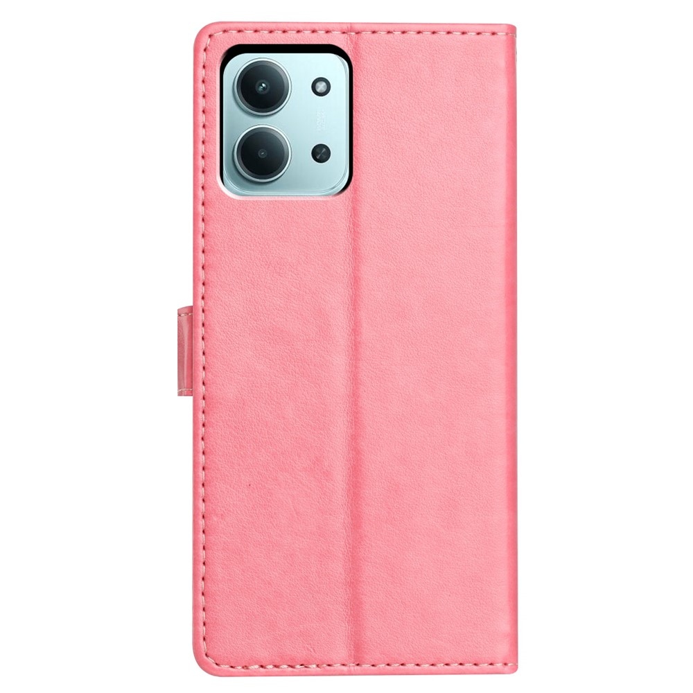 Clots knížkové pouzdro na Xiaomi Redmi 15C 4G (171mm)/Poco C85 4G (171mm) - růžové