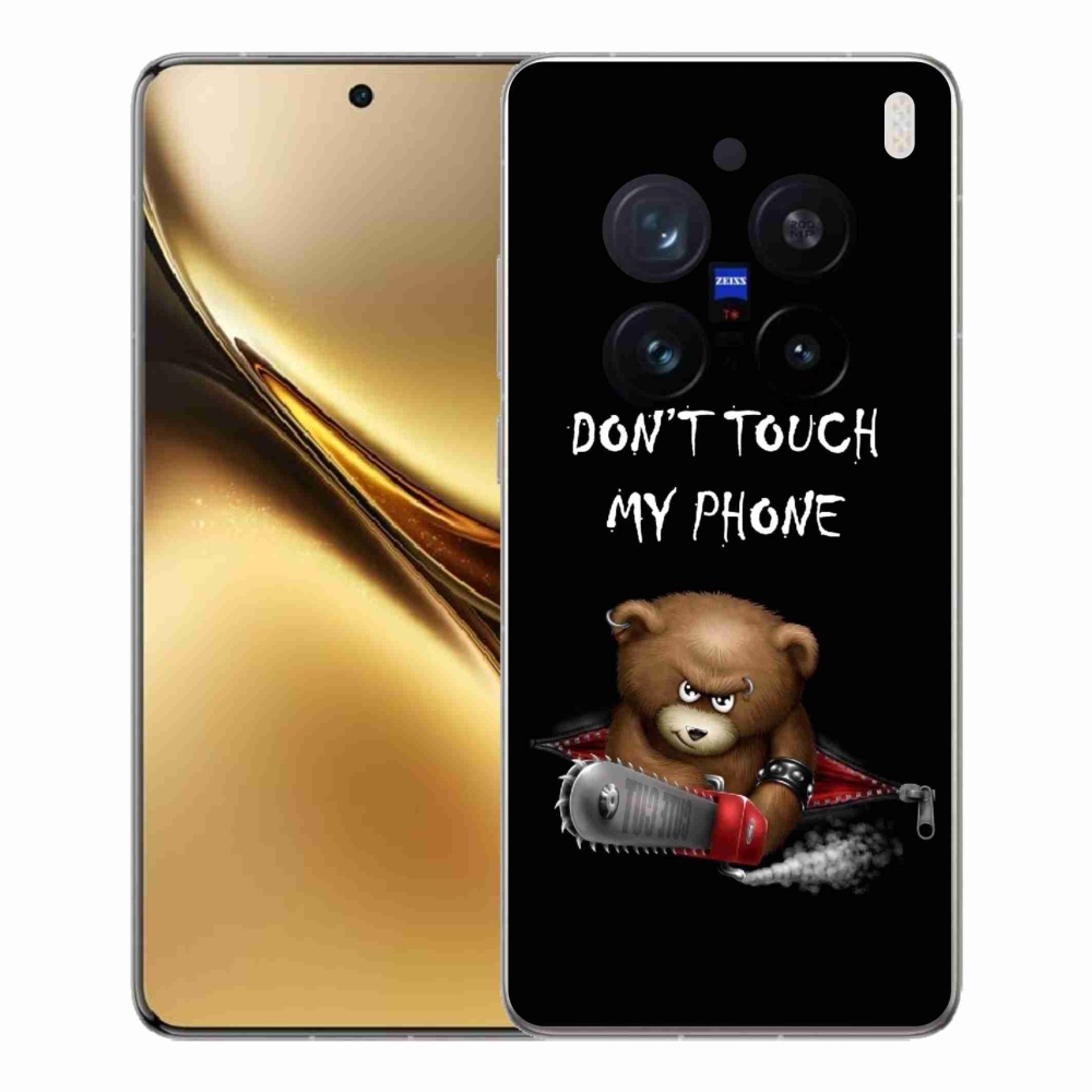 Gelový kryt mmCase na Vivo X200 Pro 5G - nesahej na telefon