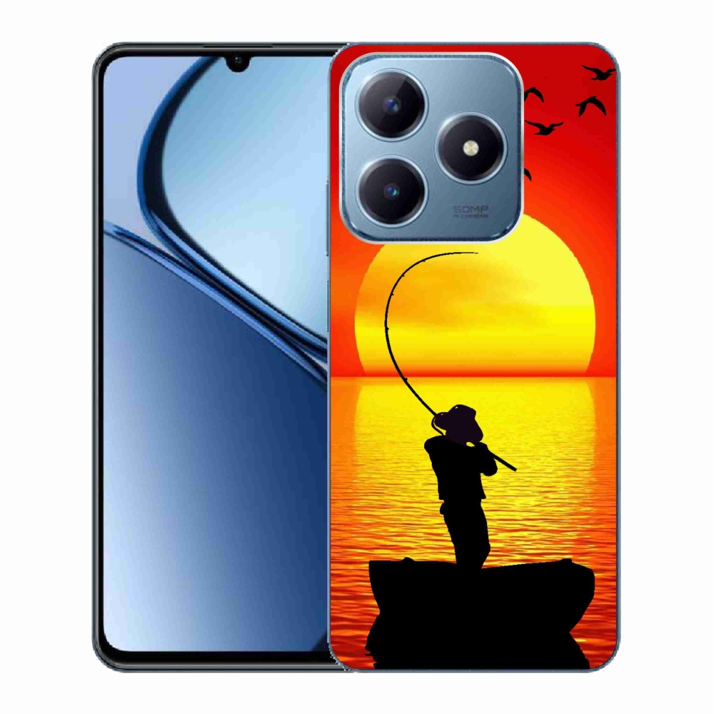 Gelový kryt mmCase na Realme C63 - rybaření