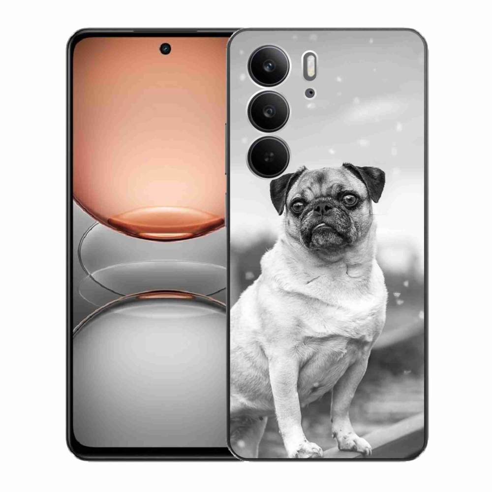 Gelový kryt mmCase na Realme C75 - mops