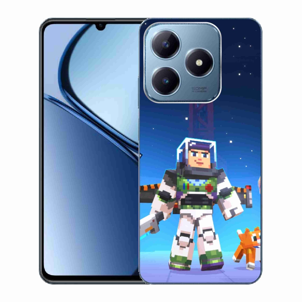 Gelový kryt mmCase na Realme C63 - minecraft 2