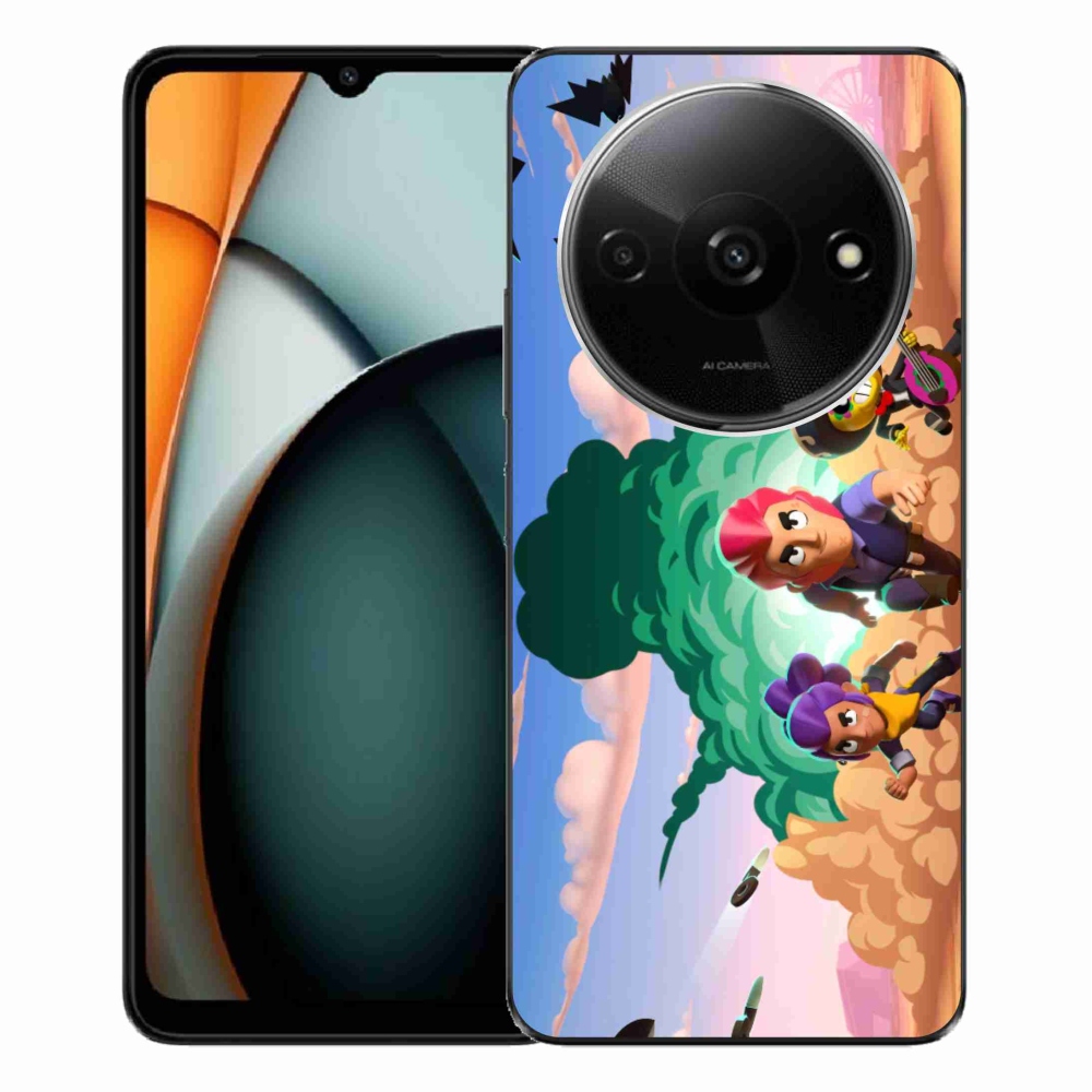 Gelový kryt mmCase na Xiaomi Redmi A3  - brawl stars