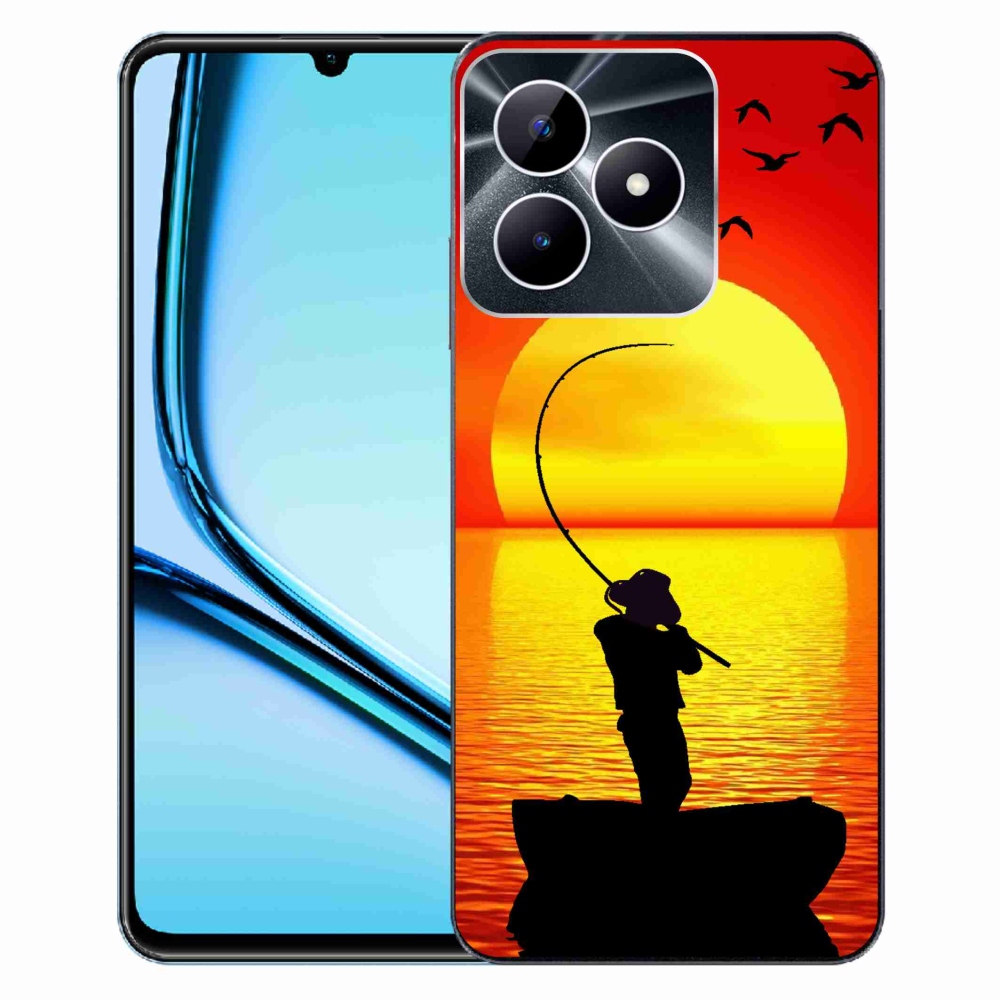 Gelový kryt mmCase na Realme Note 50 - rybaření
