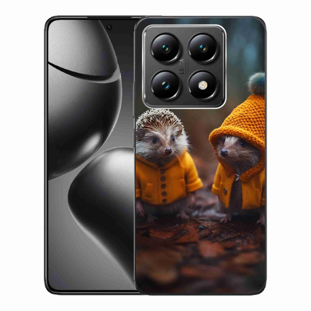Gelový kryt mmCase na Xiaomi 14T - ježci