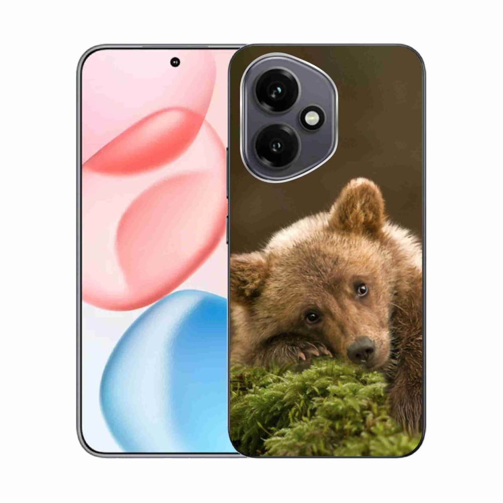Gelový kryt mmCase na Honor 400 - medvěd