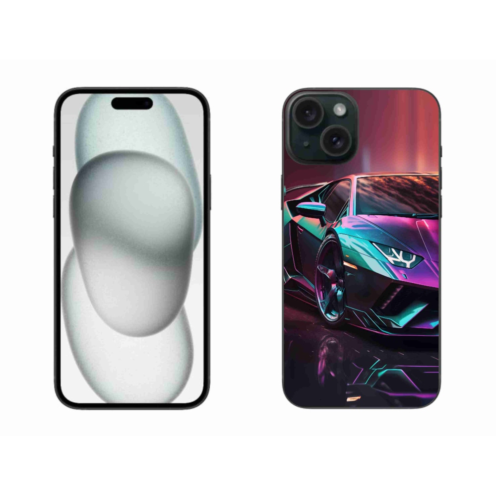 Gelový kryt mmCase na iPhone 15 Plus - auto 8