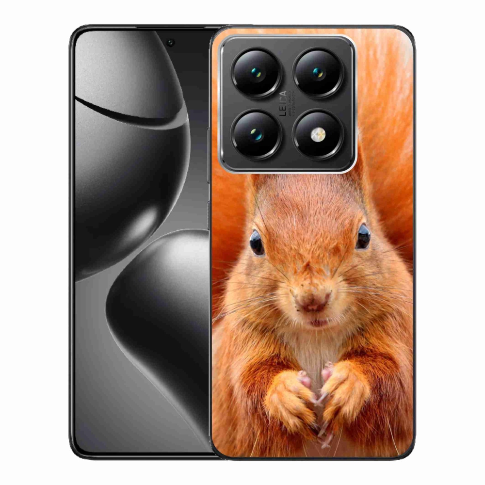 Gelový kryt mmCase na Xiaomi 14T Pro - veverka