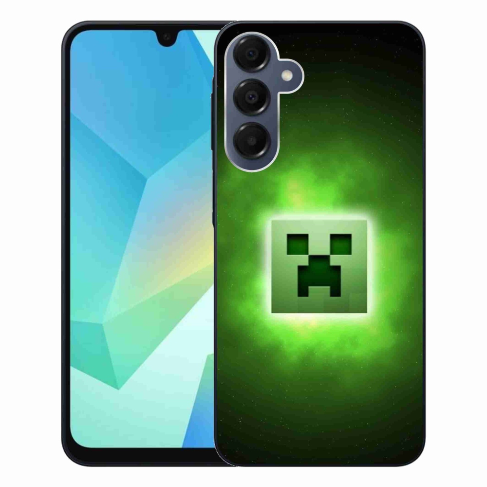 Gelový kryt mmCase na Samsung Galaxy A16 4G/5G - minecraft