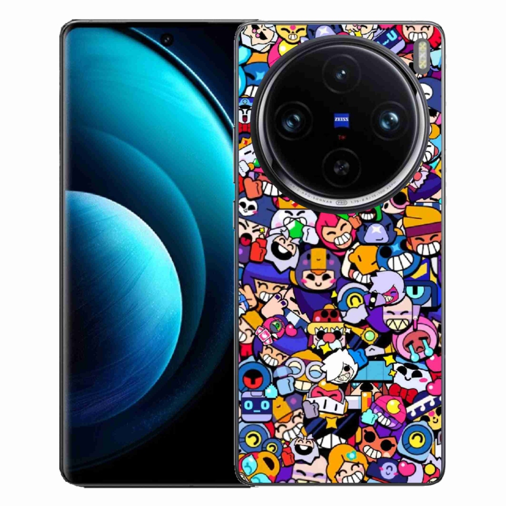 Gelový kryt mmCase na Vivo X100 Pro 5G - brawl stars 2