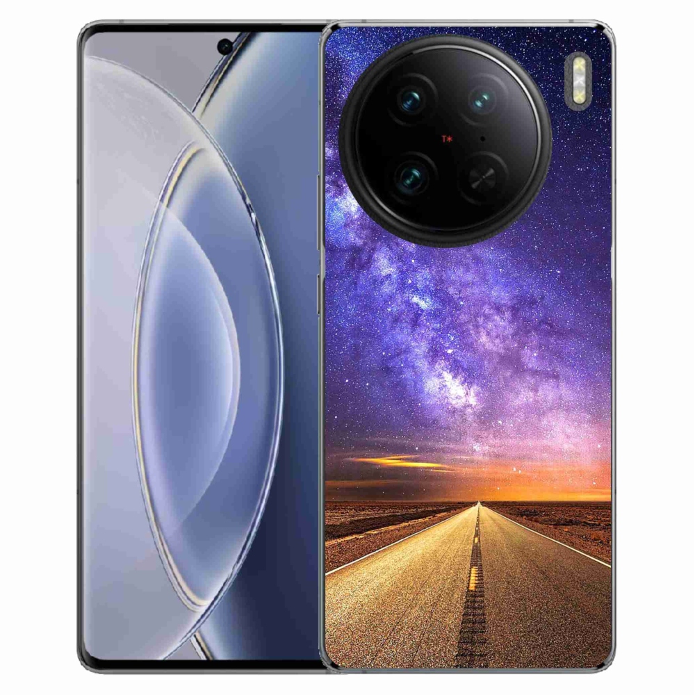 Gelový kryt mmCase na Vivo X90 Pro - americká silnice
