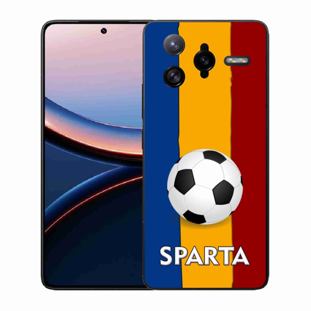 Gelový kryt mmCase na Xiaomi Poco F7 Ultra - fotbal 1