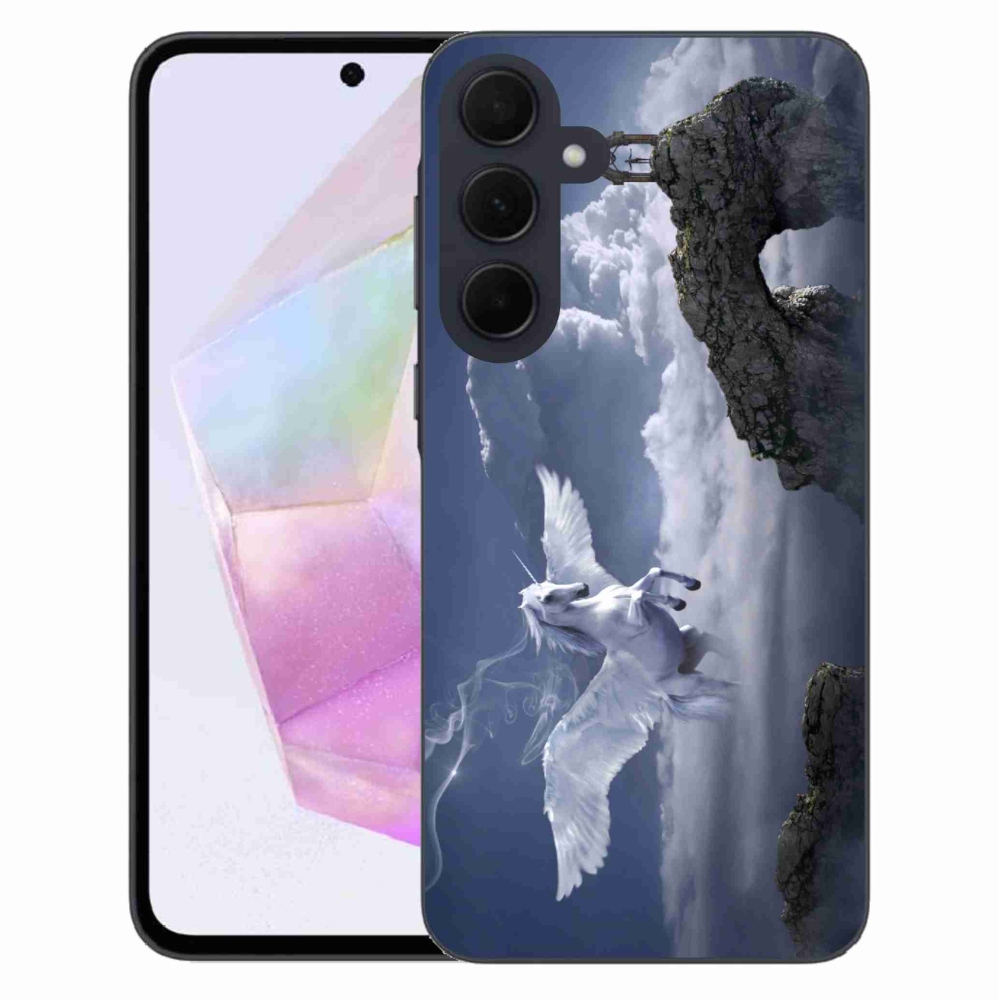 Gelový kryt mmCase na Samsung Galaxy A35 5G - pegas