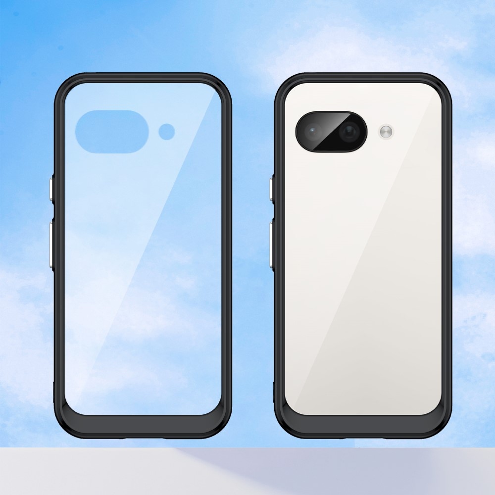 Gelový obal s pevnými zády na Google Pixel 9a - černý