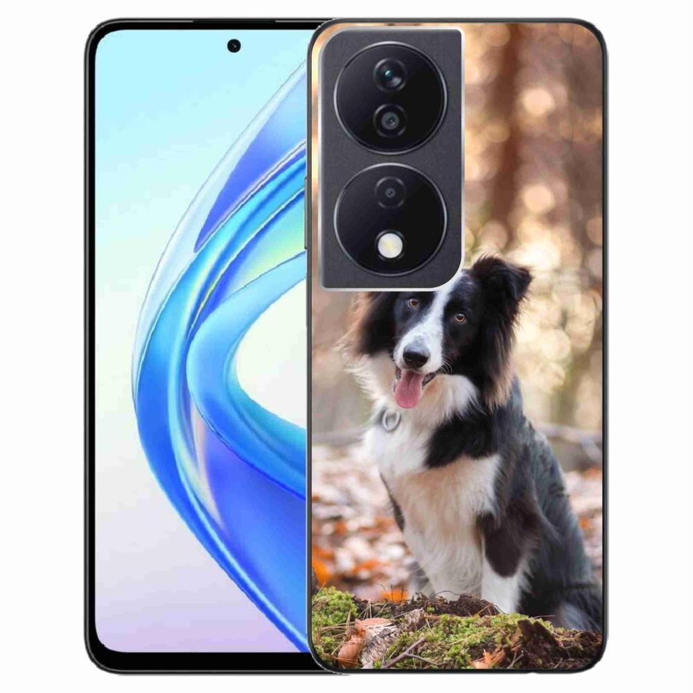 Gelový obal mmCase na Honor X7b/Honor 90 Smart - border kolie 1