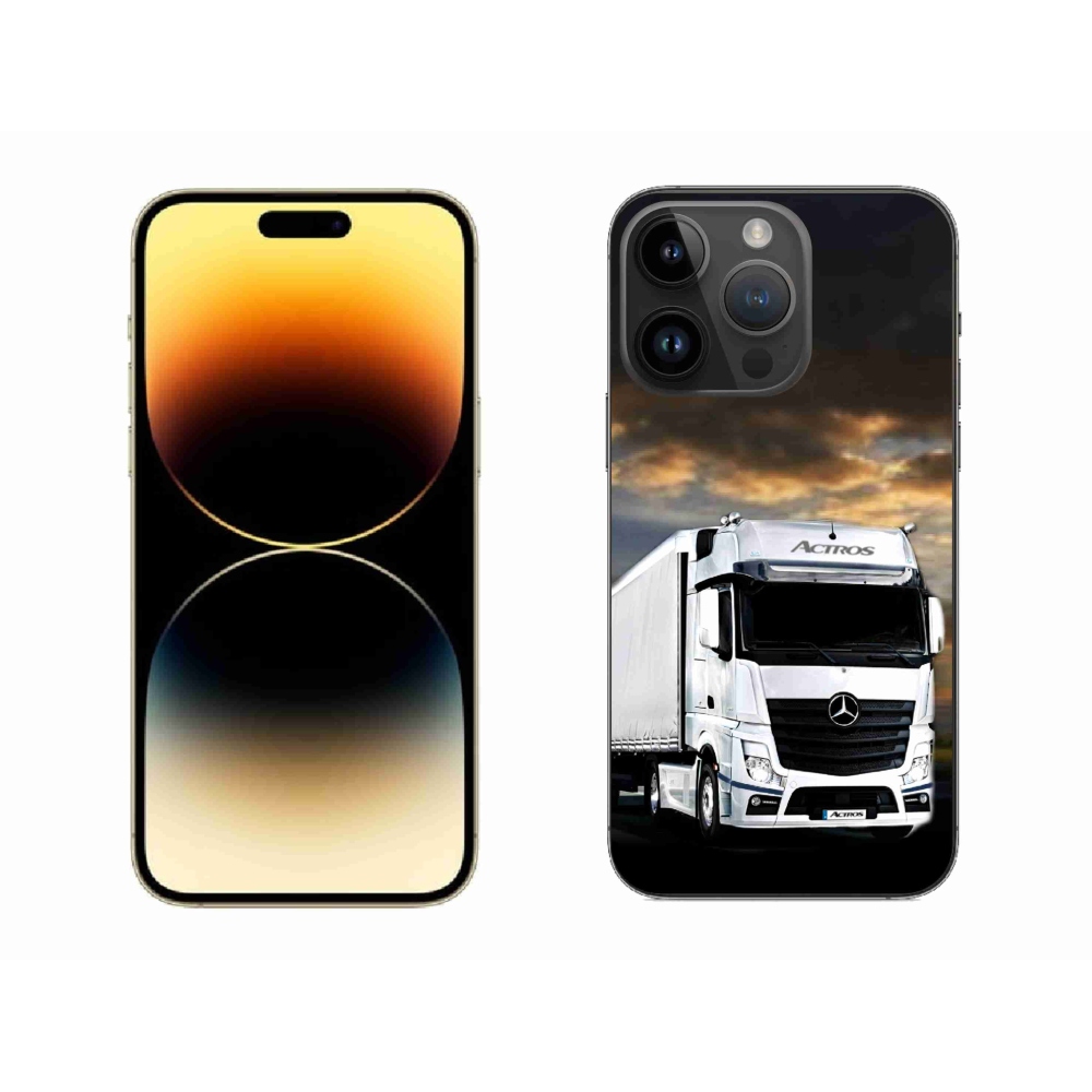 Gelový kryt mmCase na iPhone 14 Pro Max - kamion
