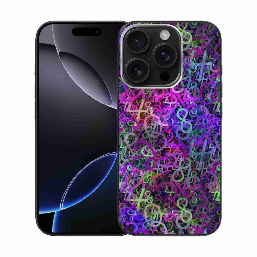 Gelový kryt mmCase na iPhone 16 Pro - abstraktní motiv 25