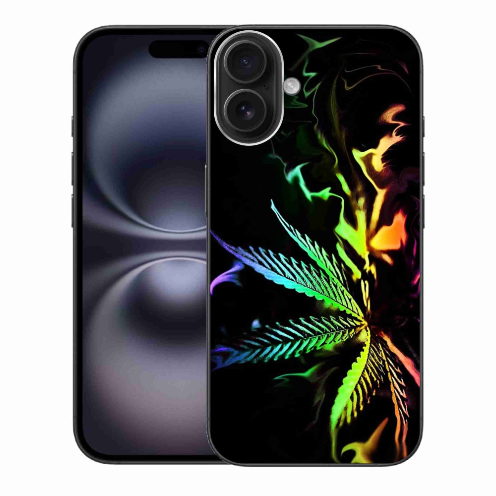 Gelový kryt mmCase na iPhone 16 Plus - konopí 2