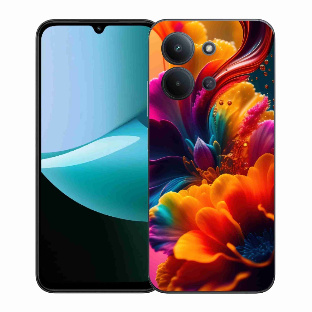 Gelový kryt mmCase na Xiaomi Redmi 15C 4G (171mm)/Poco C85 4G (171mm) - abstraktní motiv 2