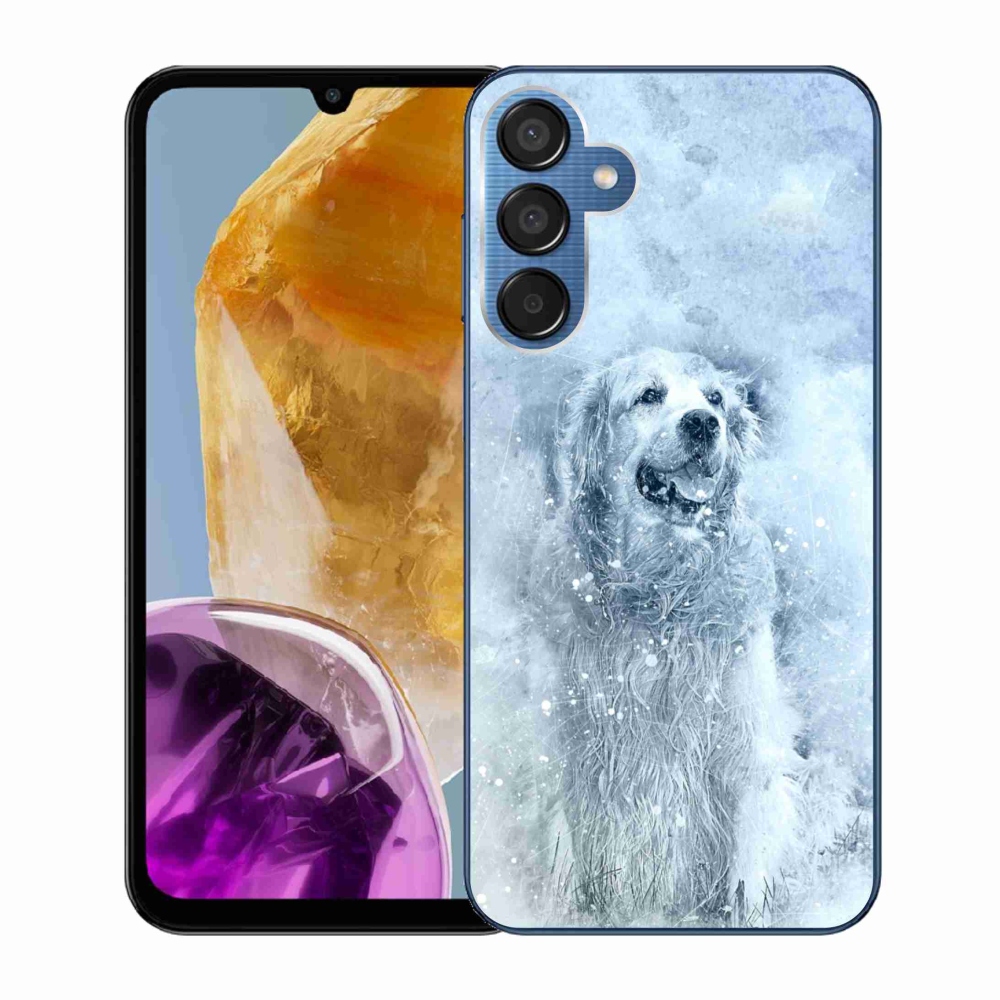 Gelový obal mmCase na Samsung Galaxy M15 5G - retrívr