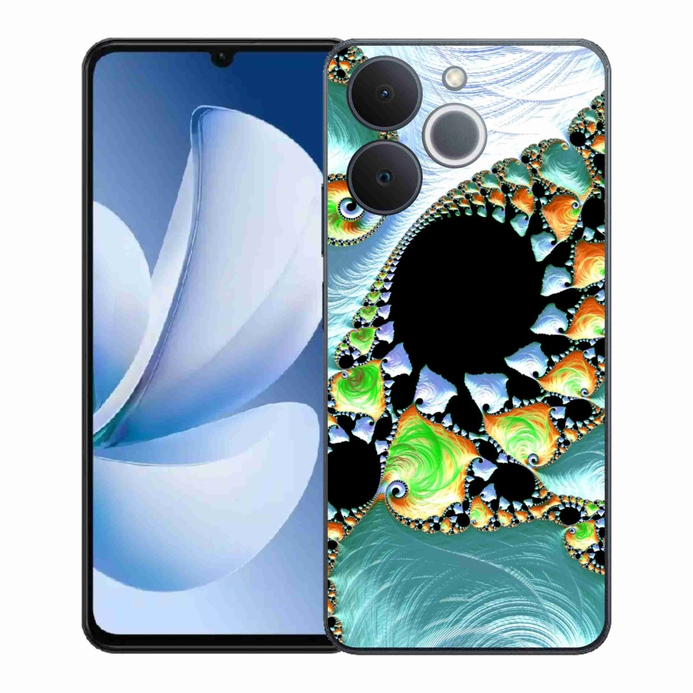 Gelový kryt mmCase na Realme Note 70T - abstraktní motiv 21
