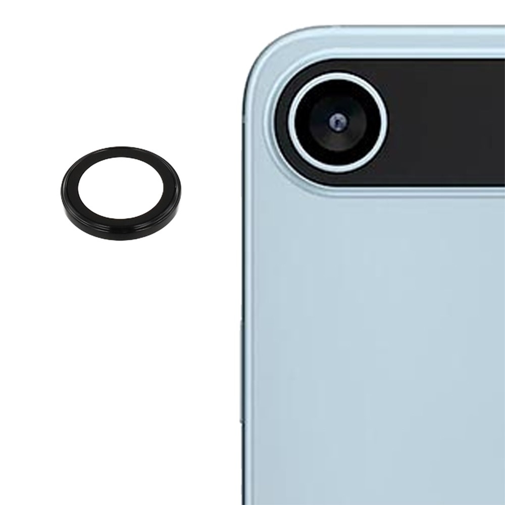 Ultra HD sklo čočky fotoaparátu na mobil iPhone 17 Air (samostatné sklo) - černé