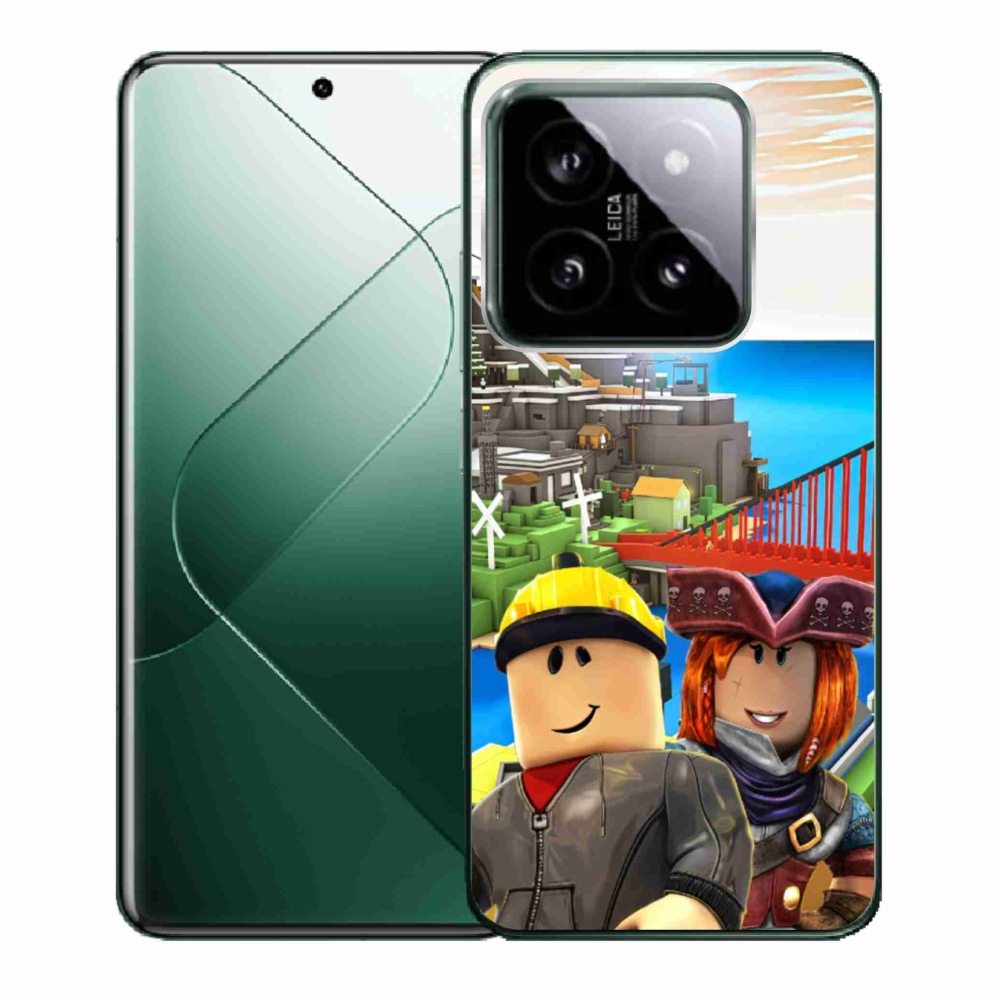 Gelový kryt mmCase na Xiaomi 14 - roblox 1