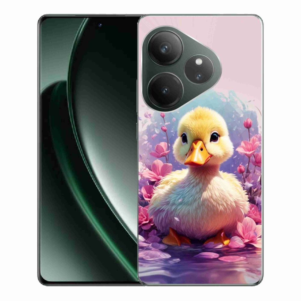 Gelový kryt mmCase na Realme GT 6 5G/GT 6T 5G - kachnička